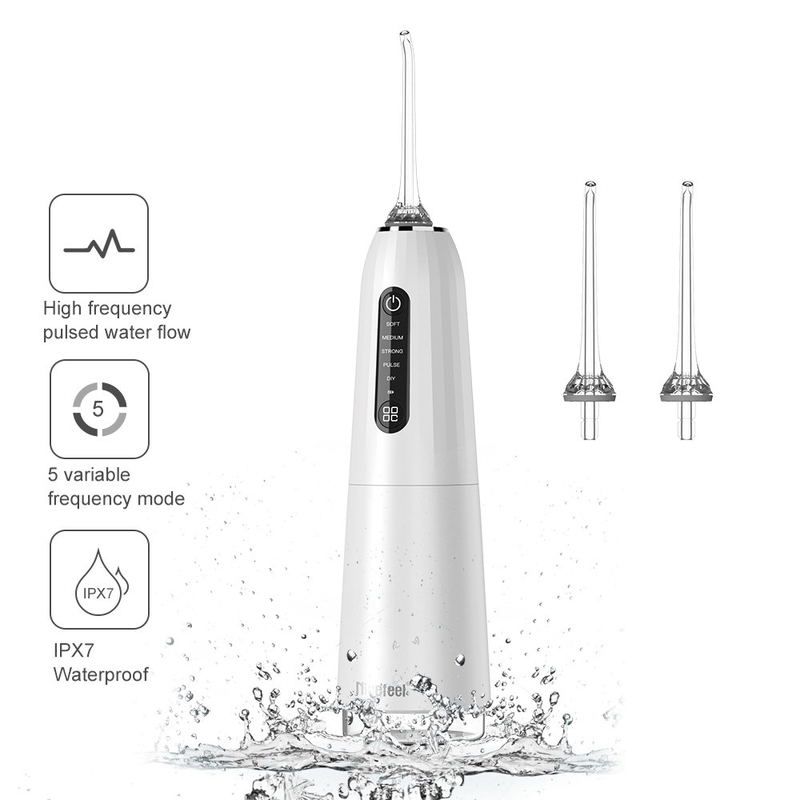 Ασύρματο νερό Flosser, οδοντικό προφορικό Irrigator FC2661 Nicefeel με 5 τρόπους