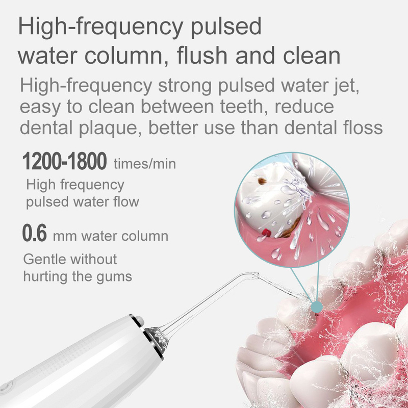 Ασύρματο νερό Flosser, οδοντικό προφορικό Irrigator FC2661 Nicefeel με 5 τρόπους