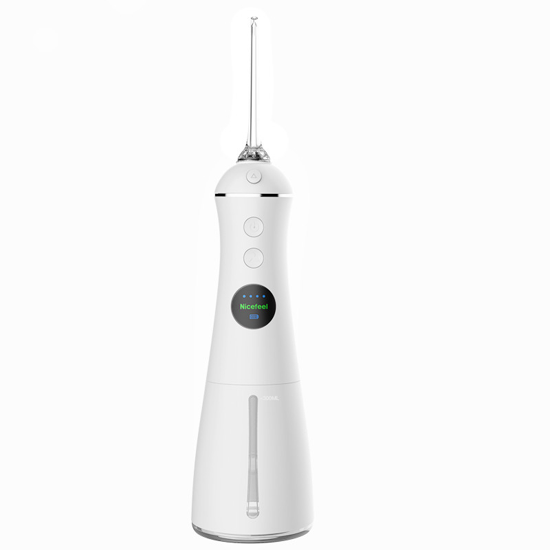 IPX7 επανακαταλογηστέο προφορικό Irrigator 300mL, φορητό νερό Flosser για τον καθαρισμό δοντιών