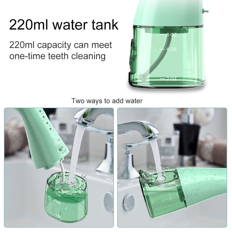 Home Travel 300ML IPX7 Αδιάβροχο Ασύρματο Dental Oral Irrigator Φορητό