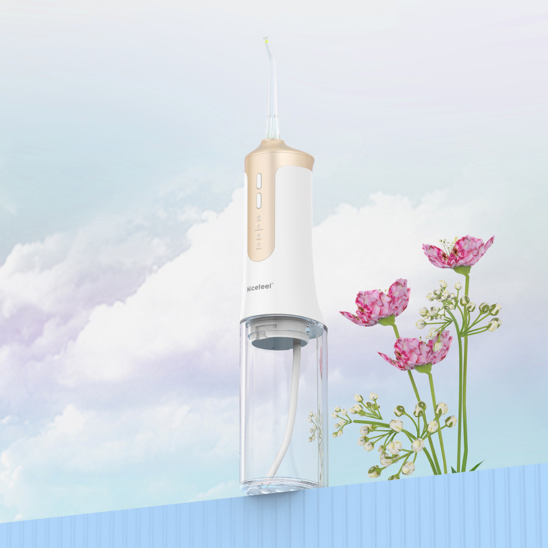 Ασύρματο φορητό νερό Flosser IPX7 300ml προβολών ύδατος δοντιών καθαρότερο ηλεκτρικό