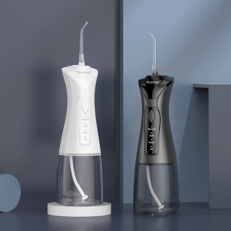 ABS Nicefeel χρέωσης τύπων Γ ασύρματο νερό Flosser 4 ώρες γρήγορη χρέωση