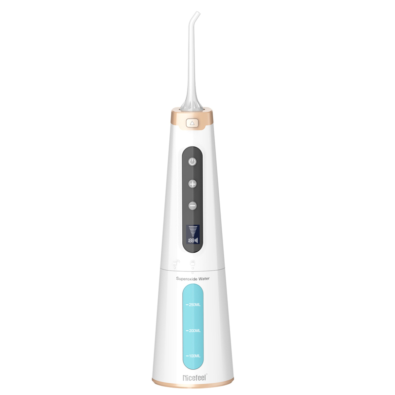 Έξοχο άσπρο 600ml οξυγόνο προφορικό Irrigator 1.11KG για τη στοματική φροντίδα