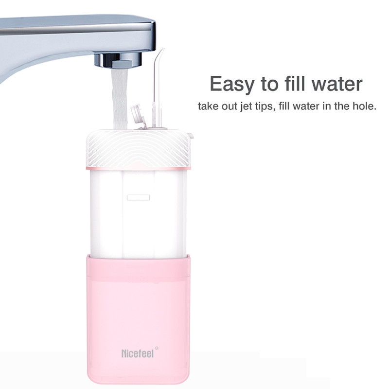 Μίνι ηλεκτρικό νερό Flosser προφορικό Irrigator Flosser νερού σχεδίου πτυσσόμενο με το ακροφύσιο Storagable