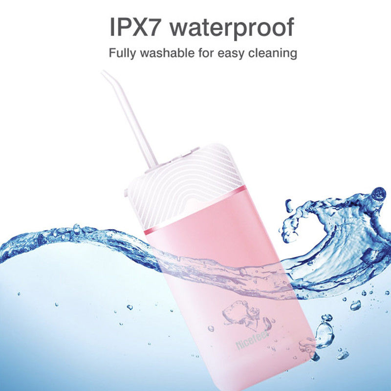 Μίνι ηλεκτρικό νερό Flosser προφορικό Irrigator Flosser νερού σχεδίου πτυσσόμενο με το ακροφύσιο Storagable
