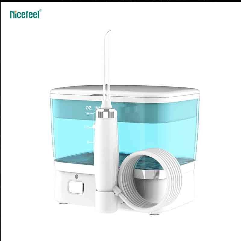 Φορητό νερό δοντιών 500ml ηλεκτρικό Flosser 1400-1800 φορές/λ. σφυγμού προβολών ύδατος