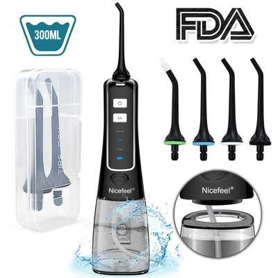 0.8mm Nicefeel ασύρματη νερού Flosser φορητή νερού δεξαμενή νερού επιλογών αποσπάσιμη