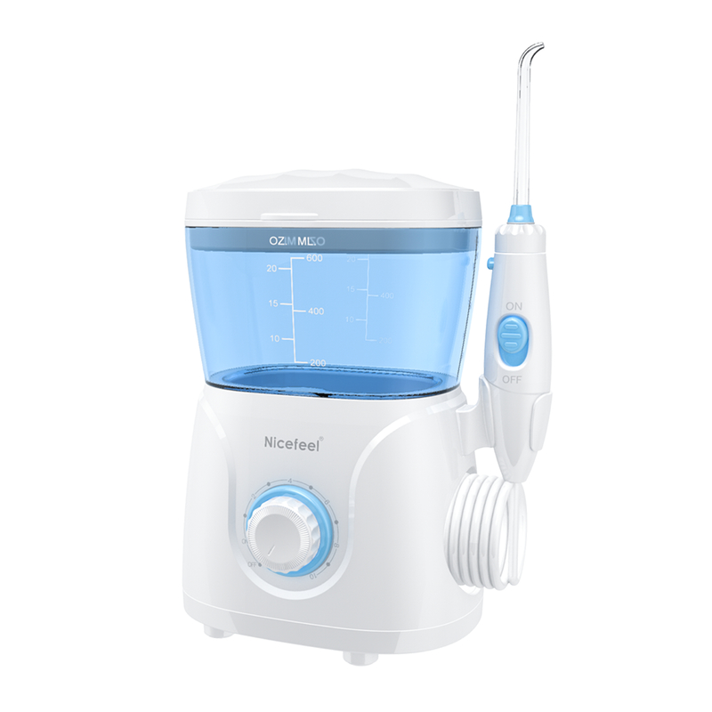 Καθαρό προφορικό νερό Flosser Irrigator νερού Nicefeel για τα δόντια που καθαρίζουν το CE επικυρωμένο