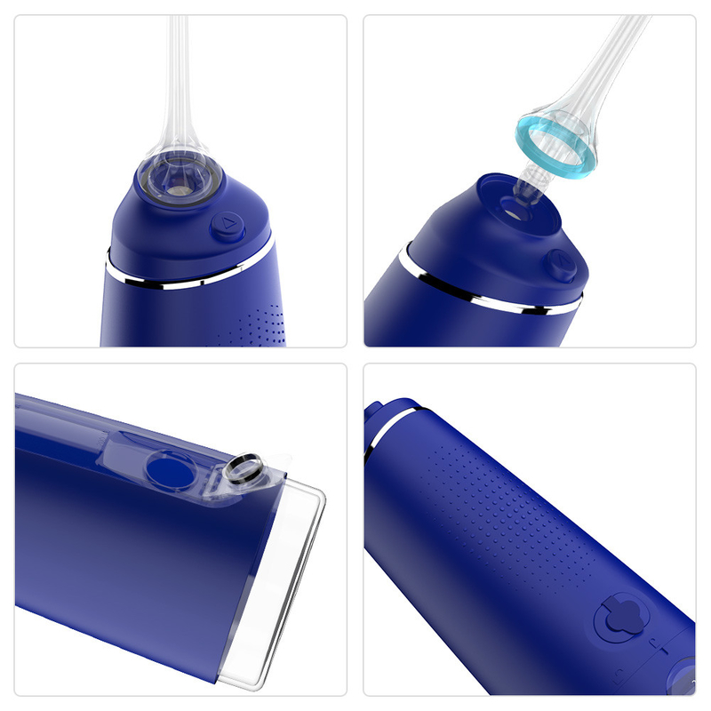 Ασύρματο νερό Flosser Nicefeel επίδειξης μπαταριών OLED 300 τρόποι δεξαμενών DIY νερού μιλ. 14 τρόποι στο σύνολο