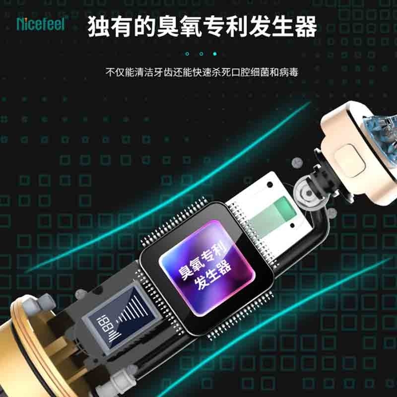 νερό Flosser προφορικό Irrigator υπεροξιδίων 1600mAh Nicefeel για τη στοματική φροντίδα